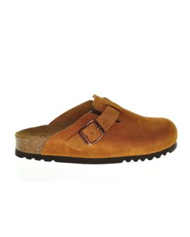 Scholl Instapper Fae Suede Brown Softstep